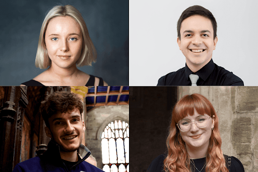 Four National Youth Choir Fellows 2024